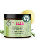 Mielle Organics Rosemary & Mint Hair Pomade for Women & Men - Conditioning Natural Hair Moisturizer to Quench the Scalp, Lock in Wave Patterns, Add Shine & Help Protect Against Dryness (5 oz)