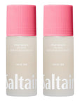 Saltair Serum Deodorant Pink Beach 2 Pack. 5% AHA Formula. Lactic Acid and Mandelic Acid Deodorant. Aluminum Free Odor Control for Women and Men. Travel Essentials, 2x 1.7oz Roll On