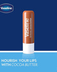 Vaseline Lip Therapy Variety 4-Pack – Rosy Lips + Cocoa Butter Moisturizing Lip Balm with Vitamin E, 0.16 Oz Ea