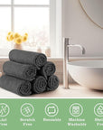 Washcloths bulk - 100 pack