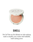 Jillian Dempsey Lid Tint: Satin Cream Eyeshadow I Easy Application for a Natural Shimmer or a Layered Matte Finish I Shell