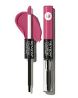 Revlon Liquid Lipstick with Clear Lip Gloss, ColorStay Overtime Lipcolor, Dual Ended with Vitamin E, 260 Perennial Plum, 0.07 Fl Oz