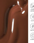 Gellen Brown Gel Nail Polish