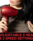 CHI 1875 Series Advanced Ionic Compact Hair Dryer, 16 Oz