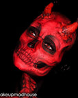 Mehron Makeup Paradise Makeup AQ Refill Size | Stage & Screen Performance, Face & Body Painting, Beauty, Cosplay, and Halloween | Water Activated Face Paint, Body Paint .25 oz (7 ml) (BEACH BERRY)