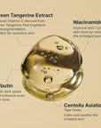GOODAL Green Tangerine Vitamin C Travel Size, Gift Set, Trial Kits, Serum & Toner & Cream Skincare Sets