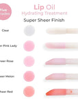 MCoBeauty Lip Oil Hydrating Treatment, Sheer Cruelty