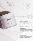 OUAI Body Cream, Melrose Place - Hydrating Whipped Body Cream with Cupuaçu Butter, Coconut Oil and Squalane - Softens Skin and Delivers Healthy-Looking Glow - Sulfate Free Skin Care (7.5 Oz)