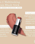 Glo Skin Beauty Cream Blush Stick (Desire) | Skincare Benefits