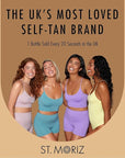 St Moriz Pre-Tan Skin Primer for Self Tanner- Exfoliating Fake Tan Primer - Preps & Primes Skin for Long-Lasting Tan - Deep Cleansing Foaming Exfoliator for Self Tan (6.76 fl oz)