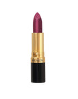 Revlon Super Lustrous Lipstick, Creamy Formula For Soft, Fuller-Looking Lips, Moisturized Feel, Plum Velour (850), 0.15 oz
