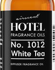 AirScent Hotel Diffuser Oil No. 1012 Inspired by The White Tea Hotel Scent - Premium Fragrance Oil for Ultrasonic and Waterless Diffusers and Crafting - 30 mL, 1 fl oz Glass Dropper Bottle