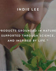 Indie Lee Soothing Facial Cleanser - Moisturizing Face Wash + Makeup Remover for Sensitive Skin - Plump, Hydrate + Calm Redness with Rose Damascena + Chamomile Oil for Skin (125ml)