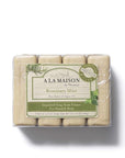 A LA MAISON Rosemary Mint Bar Soap - Triple French Milled Natural Moisturizing Hand Soap Bar (4 Bars of Soap, 3.5 oz)