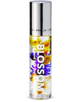 Blossom Roll on Lip Gloss, Scented Clear High Shine Moisturizing Lip Oil, Non Sticky, Infused with Real Flowers, Made in USA, 0.2oz, Vanilla Bean