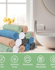 Washcloths bulk - 100 pack