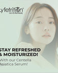 Lyfetrition Centella Asiatica Cica Serum - 12 Fl Oz Large Bottle - Anti-Aging Face Serum for Sensitive Skin Cream - Boosts Collagen Production Younger Skin