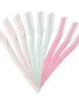 Disposable Dermaplane Razors for Women, Face Razors for Women Peach Fuzz Removal, Exfoliating Dermaplaning Tool, Eyebrow Razor, Facial Razor, Dermaplaning Razor, 9 Count