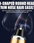 RESUXI Hair Clipper for Men T Blade Zero Gapped Nose Hair Trimmer Set,Professional Cordless Barber Clippers Hair Cutting Machine Haircut Grooming Kit,Gold
