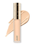 Jouer Essential High Coverage Liquid Concealer - Brightening Concealer - Color Corrector for Under Eye Dark Circles, Spot Coverage, and Eye Primer - Soft Matte Finish, CremeCafe