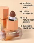 URQT Highly Pigmented Liquid Contour - Built-in Sponge