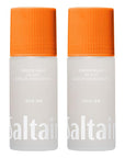 Saltair Serum Deodorant Exotic Pulp 2 Pack. 5% AHA Formula. Lactic Acid and Mandelic Acid Deodorant. Aluminum Free Odor Control for Women and Men. Travel Essentials, 2x 1.7oz Roll On