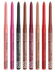NYX PROFESSIONAL MAKEUP Mechanical Lip Liner Pencil, Red