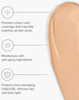 Healthy Skin Lab Protect Tinted Moisturizer & Mineral Sunscreen SPF 50, Anti-Aging, Lightweight Makeup With Broad Spectrum UV Protection + Hyaluronic Acid, Dermatologist-Tested, All Skin Types, 1.8 oz