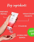 FOUR REASONS Color Mask - Red - (27 Colors) Toning Treatment, Color Depositing Conditioner, Tone & Enhance Color-Treated Hair - Semi Permanent Hair Dye, Vegan and Cruelty-Free, 6.76 fl oz