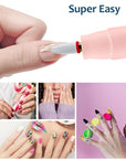 Electric Nail Drill & Gel Polish Remover - 5-Speed Cordless Nail File Filer Grinder - Rechargeable Manicure Kit for Acrylic Gel Nails Cuticle Callus Remover - Electric Nail Drill Buffers for Women