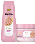 Dove Moisturizing Body Wash & Scrub | Confetti Cake Scent | 20oz Wash + 15oz Scrub | Limited Edition