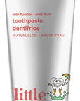 ATTITUDE Toothpaste with Fluoride, Prevents Tooth Decay and Cavities, Vegan, Cruelty-Free and Sugar-Free, Watermelon, 4.2 Oz