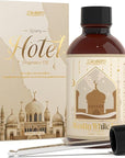 SALUBRITO Hotel Essential Oil, W-Hotel White Tea Fragrance Oil - Inspired by 5 Star Hotel, 4 Fl.Oz (120ml), Luxury Gift for Women, Men, Strong Scented Oil for Diffuser, Candle & Soap Making