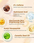 5% caffeine eye serum anti