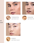 OFIR Skin Satin Medium Coverage Foundation | Lightweight Foundation Makeup with Vegan Formula | Blue Light Protection & Non-Creasing for Long-Lasting Wear | 1 FL OZ (Barley - Light Cool)