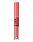 NYX Shine Loud Long Lasting Liquid Lipstick Bundle with Lip Gloss - Cash Flow & Magic Maker
