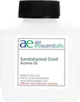 Sandalwood Gold Aroma Oil, Essential Oils Blend for Diffusers & Scent Machines, Sweet Afternoon Tea, Vanilla & Rose, Aromatherapy, Cold Air Diffuser Compatible, 100 mL