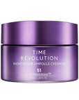 MISSHA Time Revolution Night Repair Ampoule Cream (5th Gen) 1.69 Fl Oz - Triple Fermented Deep-Sleep Night Cream - Overnight Care for Enhanced Radiance, Korean Skincare