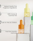 Essential Oil Set for Diffuser Hotel Fragrance Gift Set | Aromatherapy Diffuser Oil | Inspired by of The Ritz Carlton, Marriott, Fairmont and Baccaratt Signature Scents, Total 18 Bottles for Home