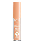 NYX PROFESSIONAL MAKEUP This Is Milky Gloss, Lip Gloss with 12 Hour Hydration, Vegan - Milk & Hunny (Honey Nude)