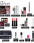 Makeup Sets For Women Brush Sets(Eyeshadow,Primer,Concealer,lipstick,lipgloss,Eyeliner,Eyebrow,Makeup brushe,Mascara &more)