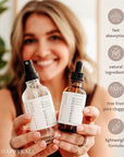 Mermaid Hair Growth & Restoration – Boosts Regrowth, Repairs Damage, Calms Scalp with Rosemary Oil – Non-Toxic, Cruelty-Free, Nourishing Formula All Hair Type – 4oz Bottle
