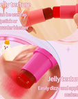 Cooling Water Jelly Tint Blush,4 Colors Multi-Use Tint Stick