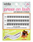 Ardell Winks Press On Eyelash Extensions, Volume - DIY Lash Clusters, 30 Individual Lashes, Natural Look Lashes with Applicator, 1 Pack