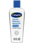 Cetaphil Gentle Waterproof Makeup Remover, Oil-Free Formula Suitable for Sensitive Skin, 6.0 Fluid Ounce