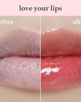 NOONI Korean Hydrating Lip Oil - Appleberry | Long-Lasting, Moisturizing, Plumping, Revitalizing for Dry Lips, Waterproof, No Peel Off, Hydrating, Nourishing Crystal Clear, 0.12 FL Oz