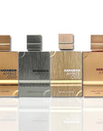Al Haramain Amber Oud White Edition for Unisex - Arabian Perfume for Women & Men - Long Lasting Fragrance with Notes of Bergamot, Jasmine, Patchouli, Musk, Vanilla - Arabic Eau de Parfum Spray - 2 oz