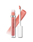 Almay Color & Care Hydrating Lip Gloss, Soft Natural Hues, Prebiotic Complex, Hyaluronic Filling-Sphere Technology, 400 Peachy Sky, 0.1 Fl Oz