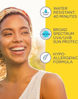 Coppertone Oil Free + Shine Control Sunscreen Face Lotion SPF 45, Lightweight Sunscreen for All Skin Tones, Won't Clog Pores, Fragrance Free, 2.5 Fl Oz Tube