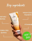 Four Reasons Color Mask - Caramel - (27 Colors) Toning Treatment, Color Depositing Conditioner, Tone & Enhance Color-Treated Hair - Semi Permanent Hair Dye, Vegan and Cruelty-Free, 6.76 fl oz
